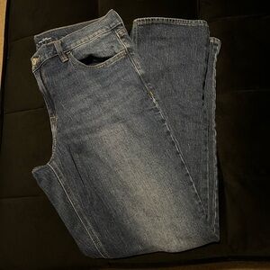 Old Navy Women's Medium Blue Straight Leg Jeans